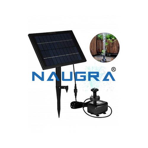 Water Pump Application (Operated By Solar System)