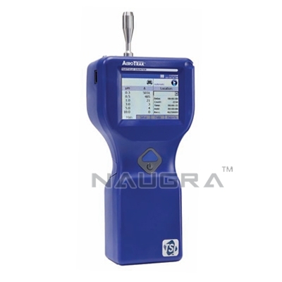 Handheld particle counter