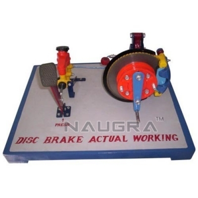 Cut Section Model Of Air Brake System (Non Working)